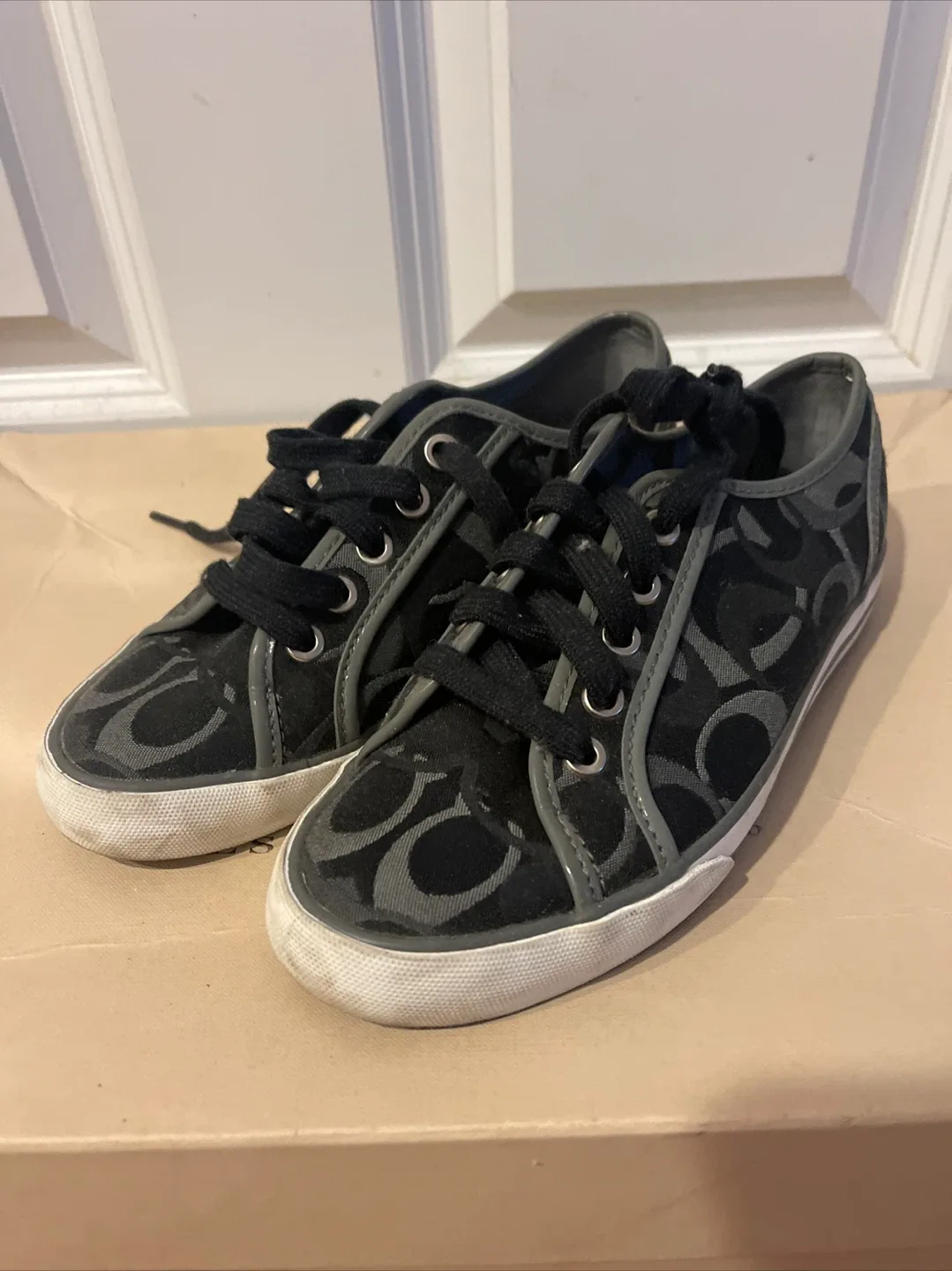 Coach Black Sneakers 🥕 image indicator(4)
