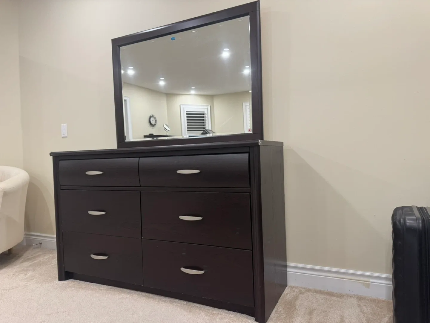 Bedroom Set - Dresser, Mirror, , Bed Frame image indicator(4)