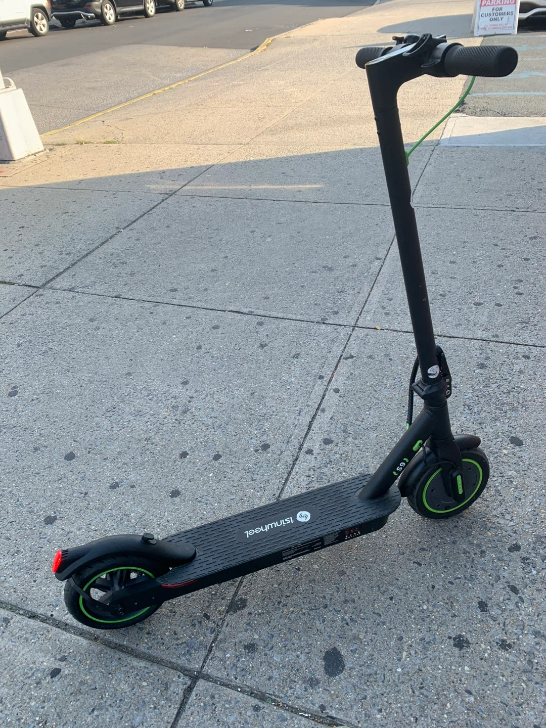 IstaWheel E9 Electric Scooter - Black & Green - photo 4