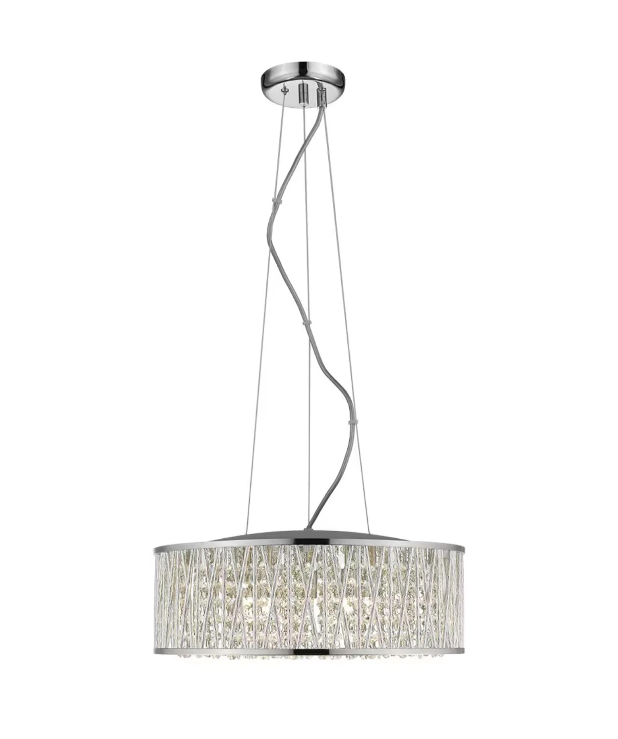 Crystal Drum Chandelier - photo 4