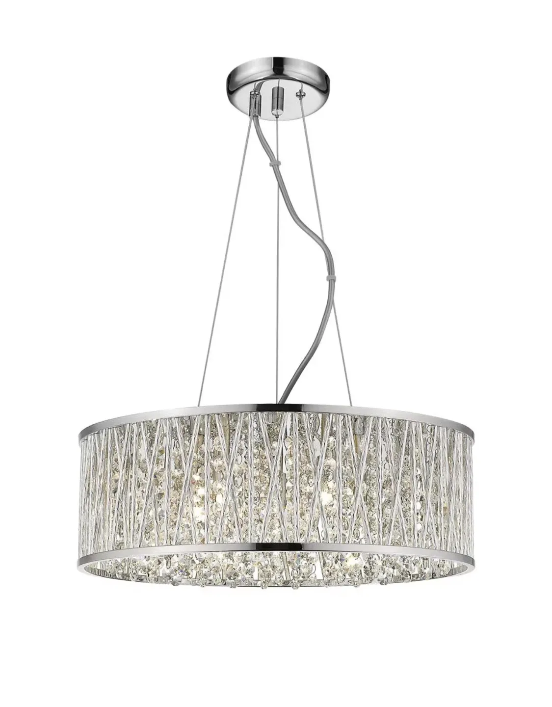 Crystal Drum Chandelier image indicator(5)