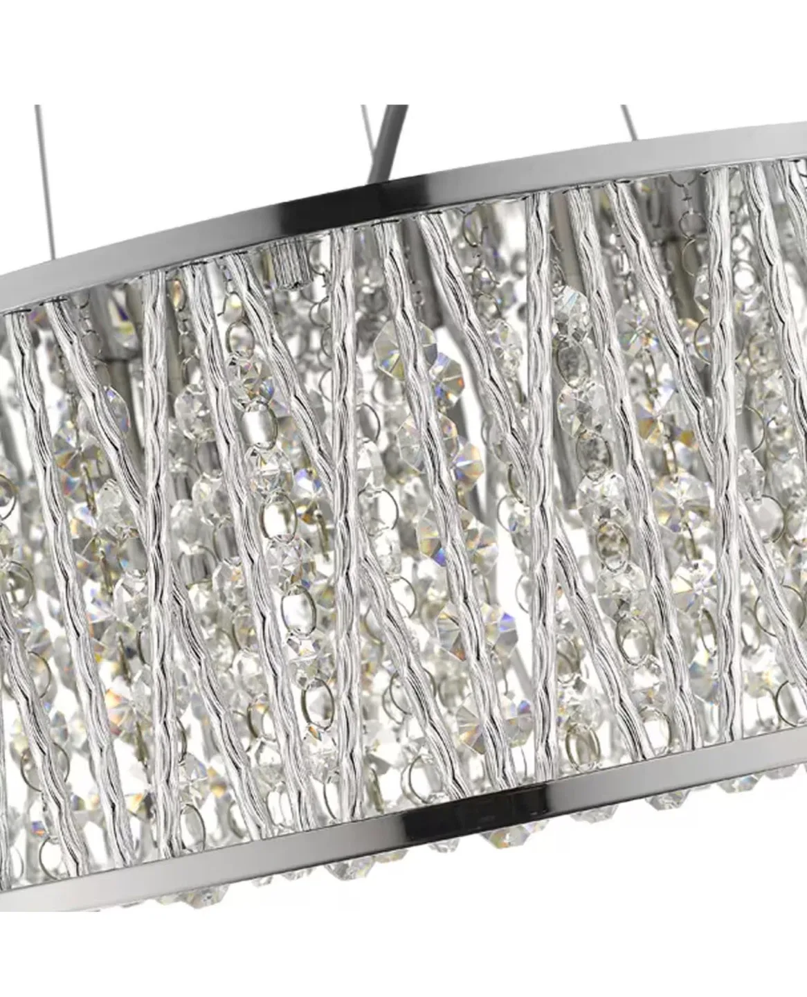 Crystal Drum Chandelier image indicator(7)