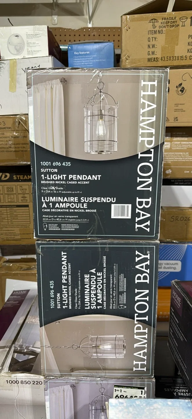 Caged Glass Pendant Light image indicator(7)