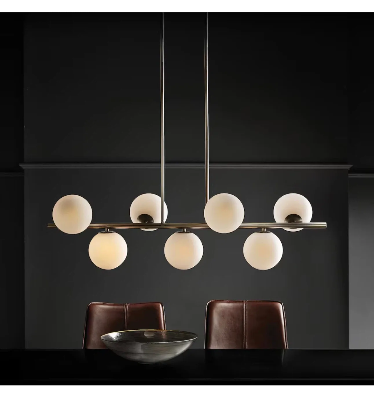 Modern Globe Pendant Light Fixture image indicator(3)