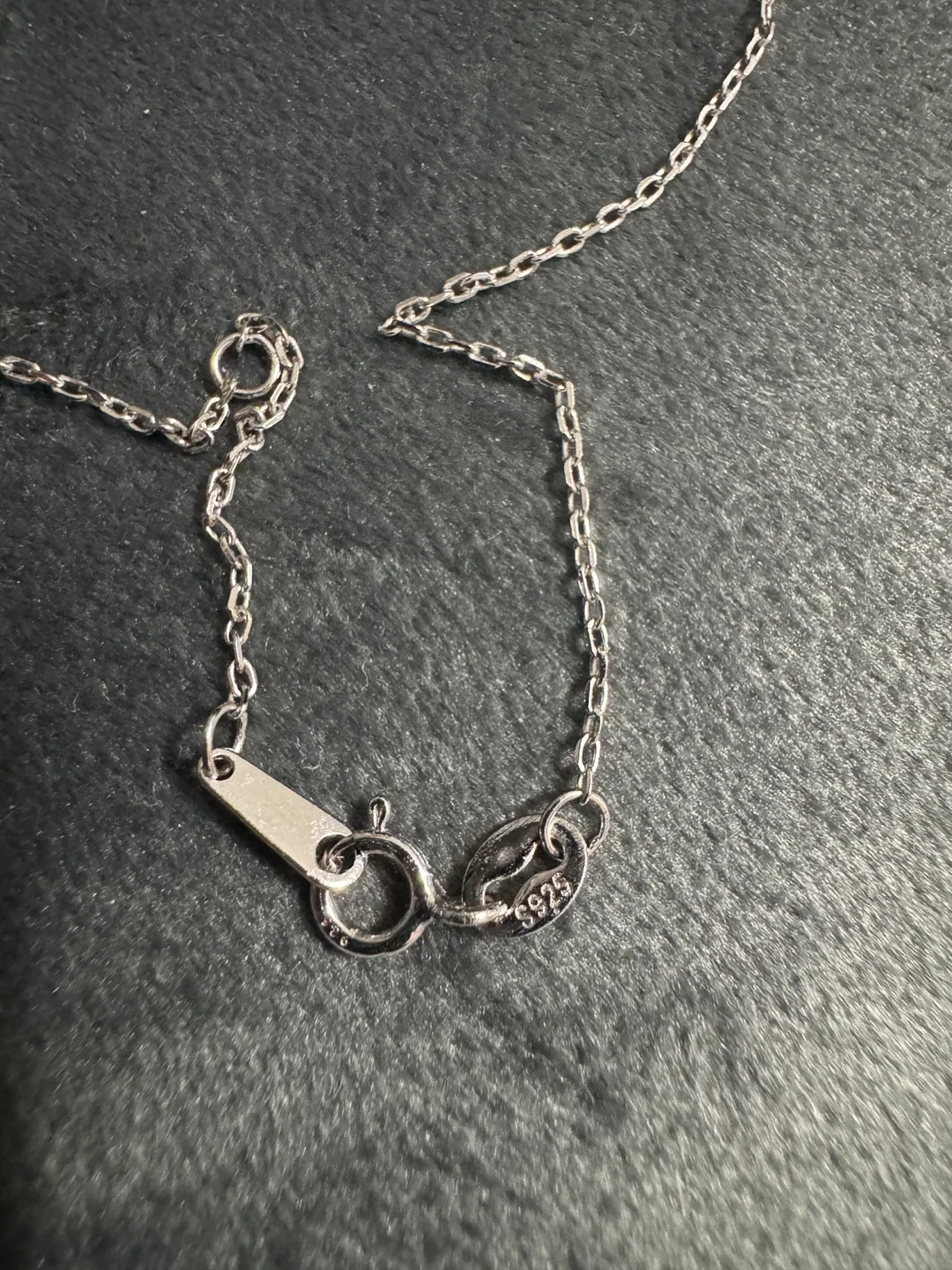 Sterling Silver Jade Necklace & Earring Set image indicator(3)