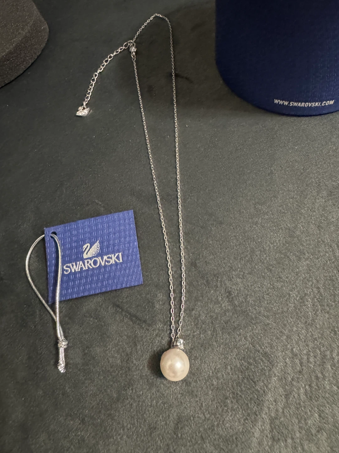 Swarovski Pearl Pendant Necklace
