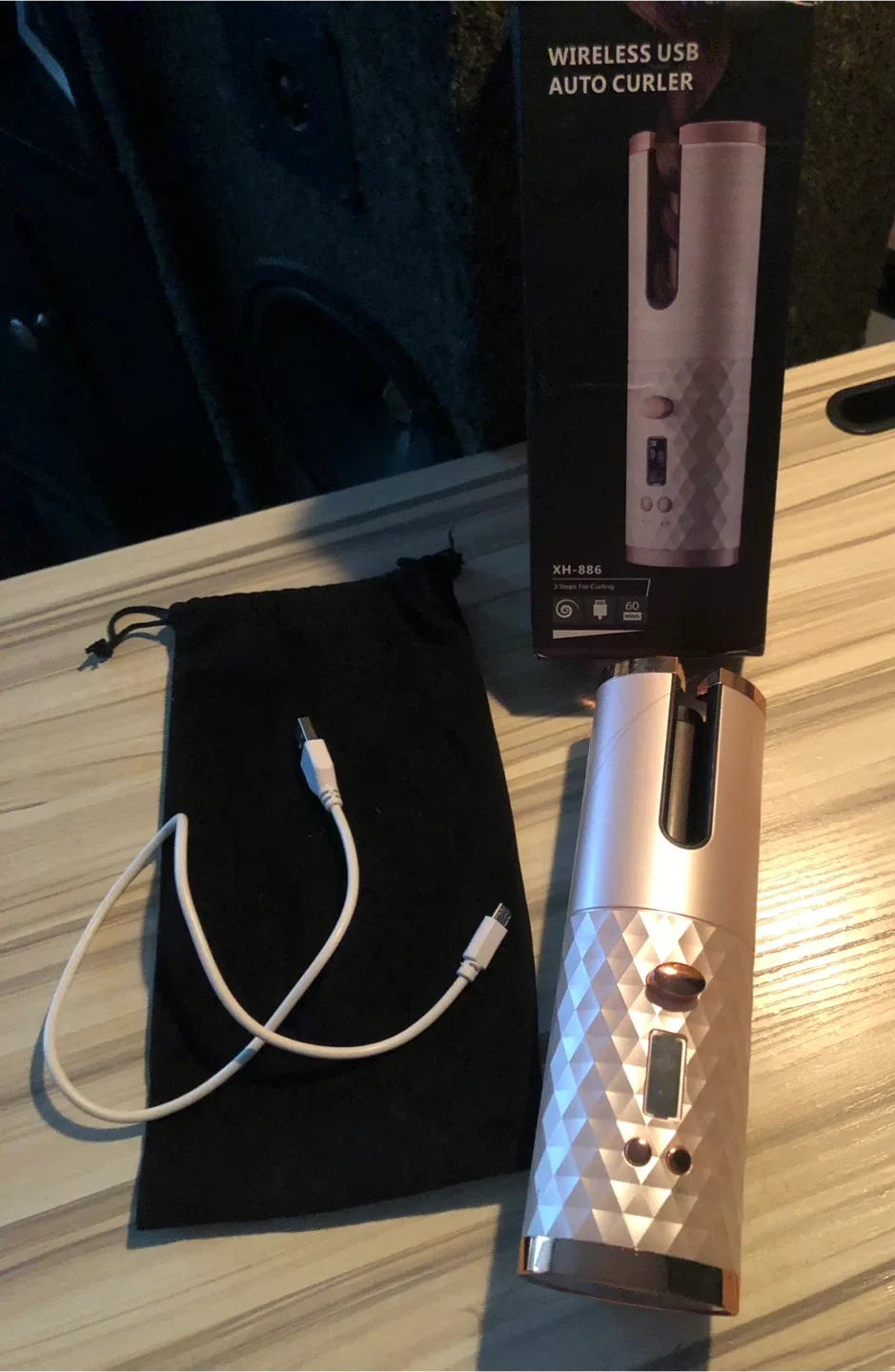 Wireless USB Auto Curler XH-886 image indicator(2)