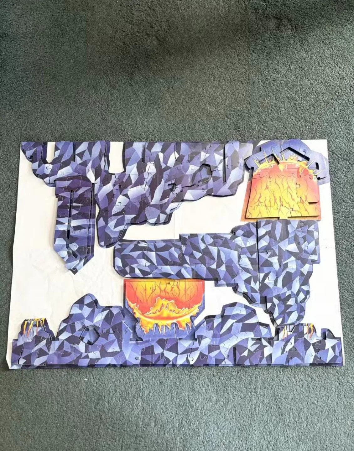 Vintage Lego space 3d floor puzzle image indicator(5)