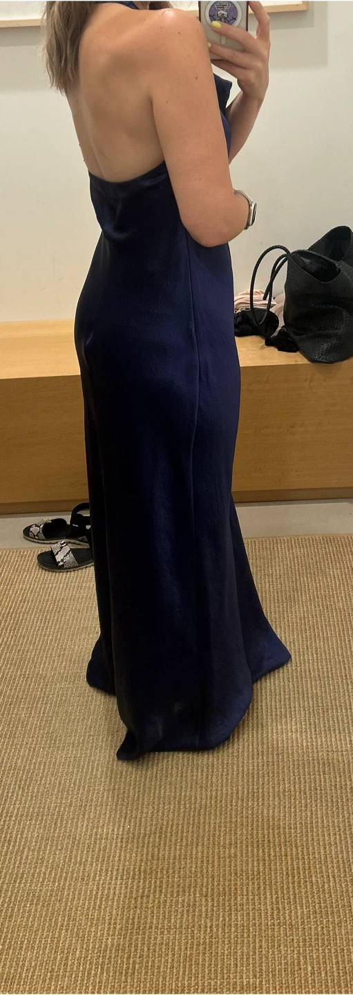 Vince Cowl Neck Halter Dress-S - photo 2