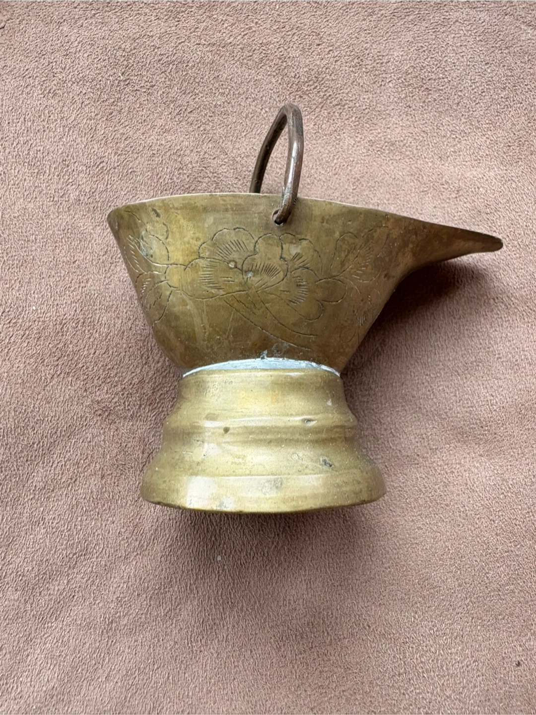 Vintage Brass Crab Ashtray and Brass Bowl - photo 4