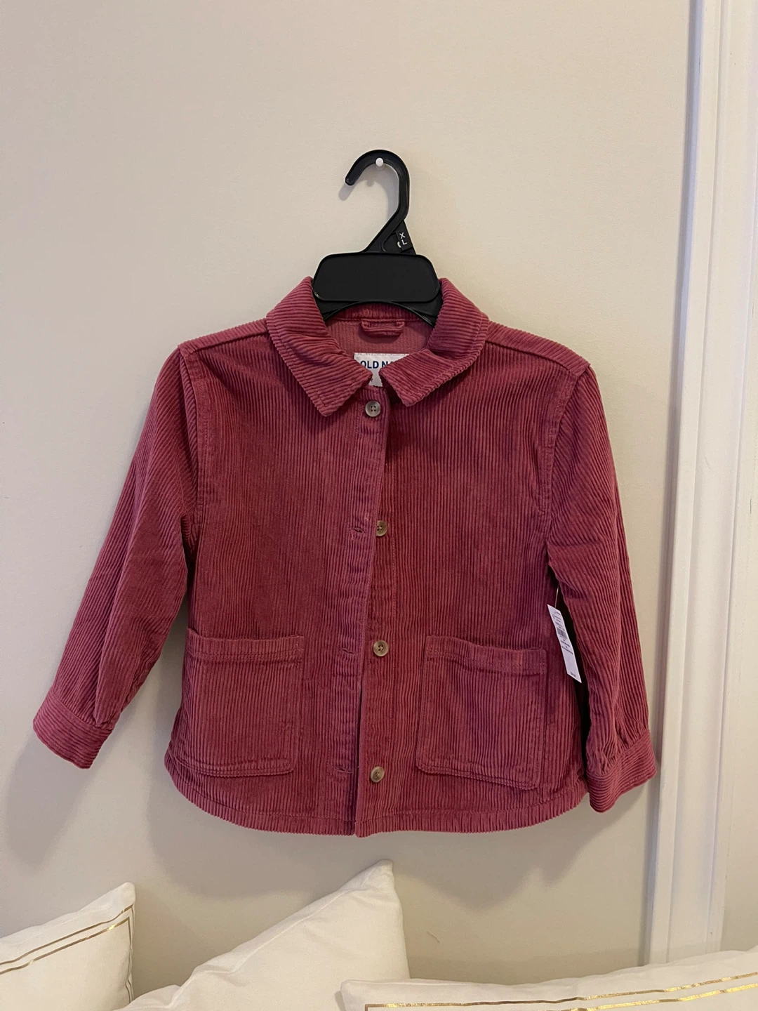 NWT- Corduroy Button-Front Shacket for Toddler Girls