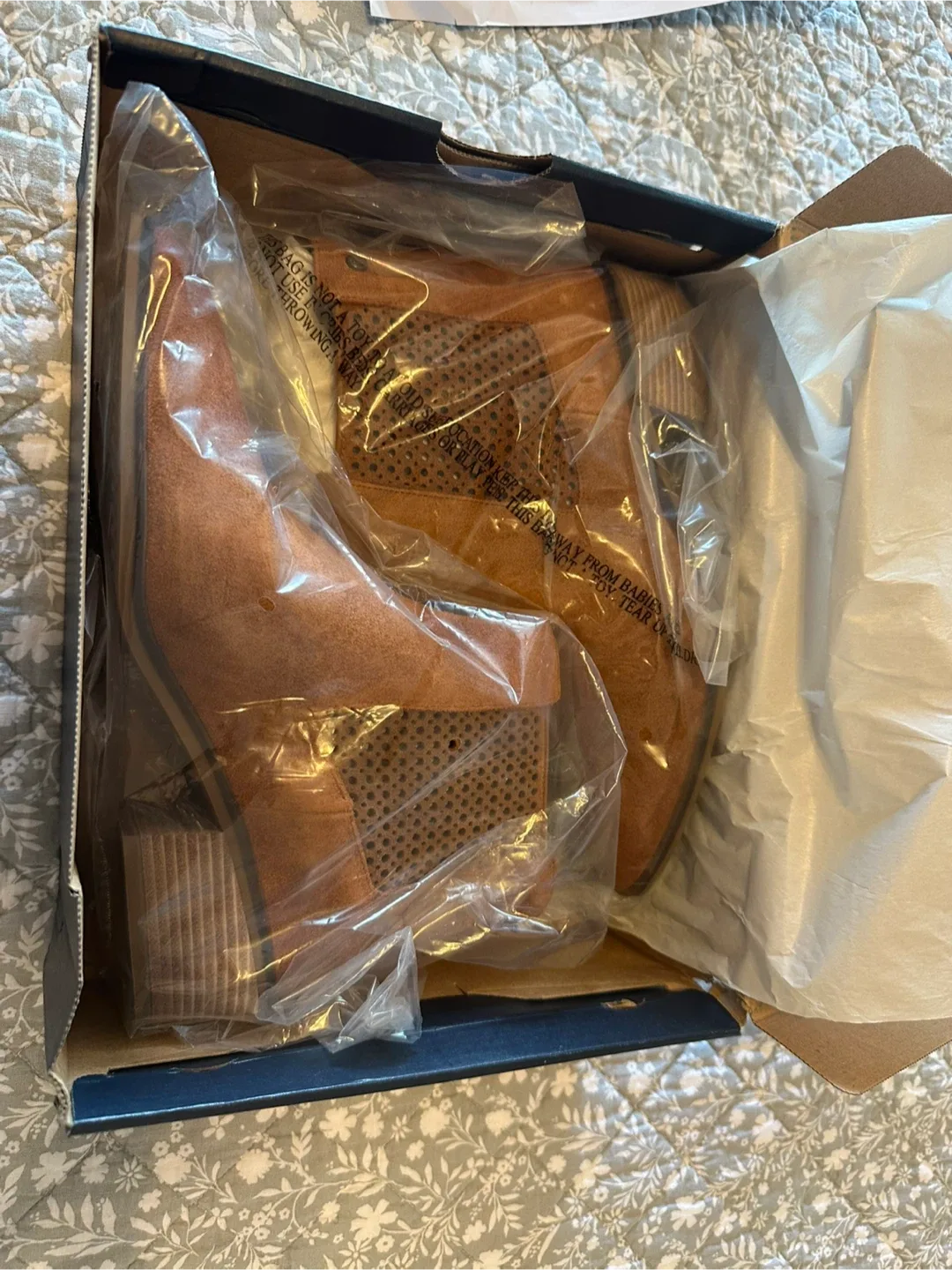 Cole Haan Women British Tan Val Bootie Size 8 image indicator(2)