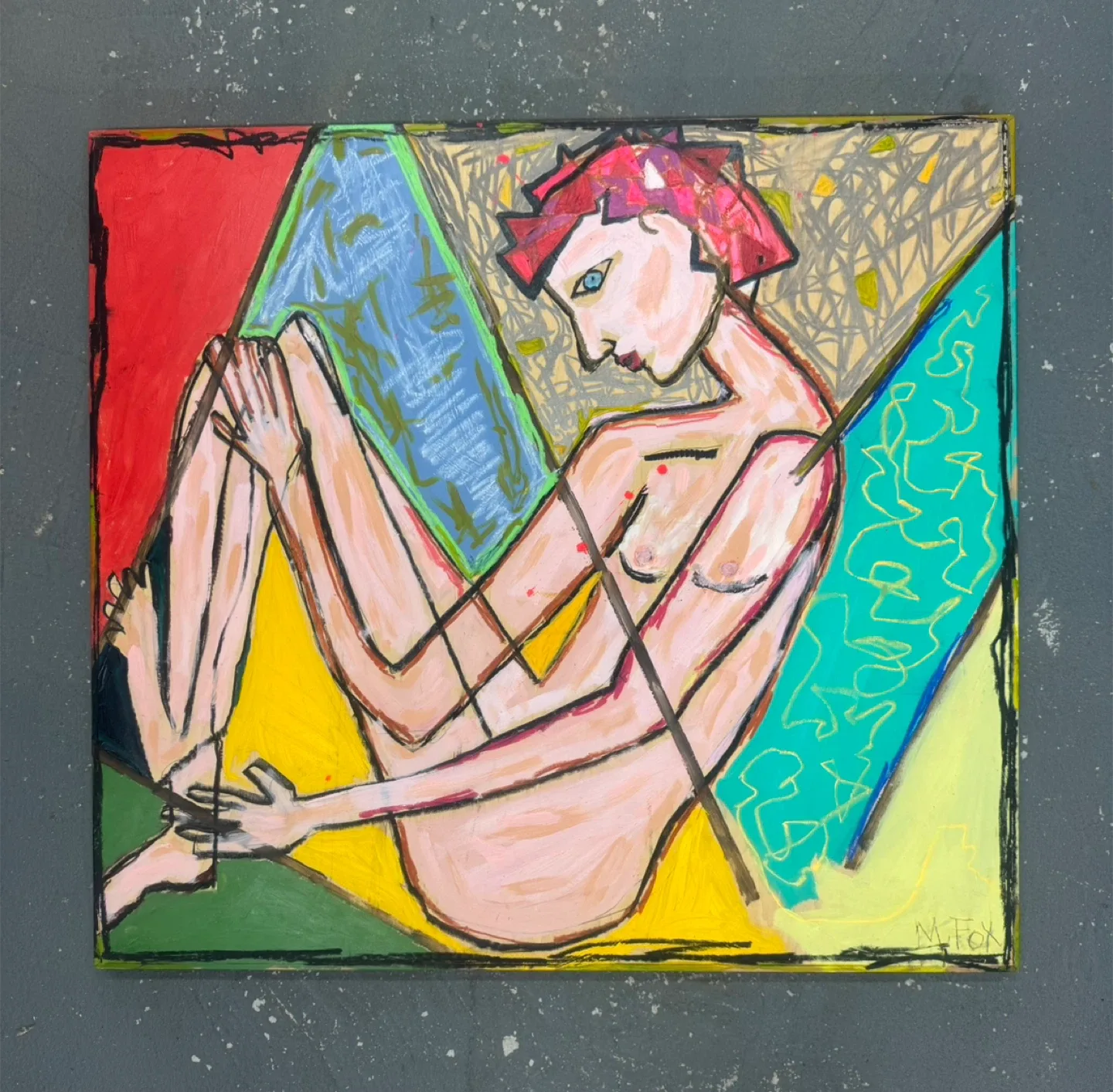 Truly Original Painting by M.Fox thumbnail