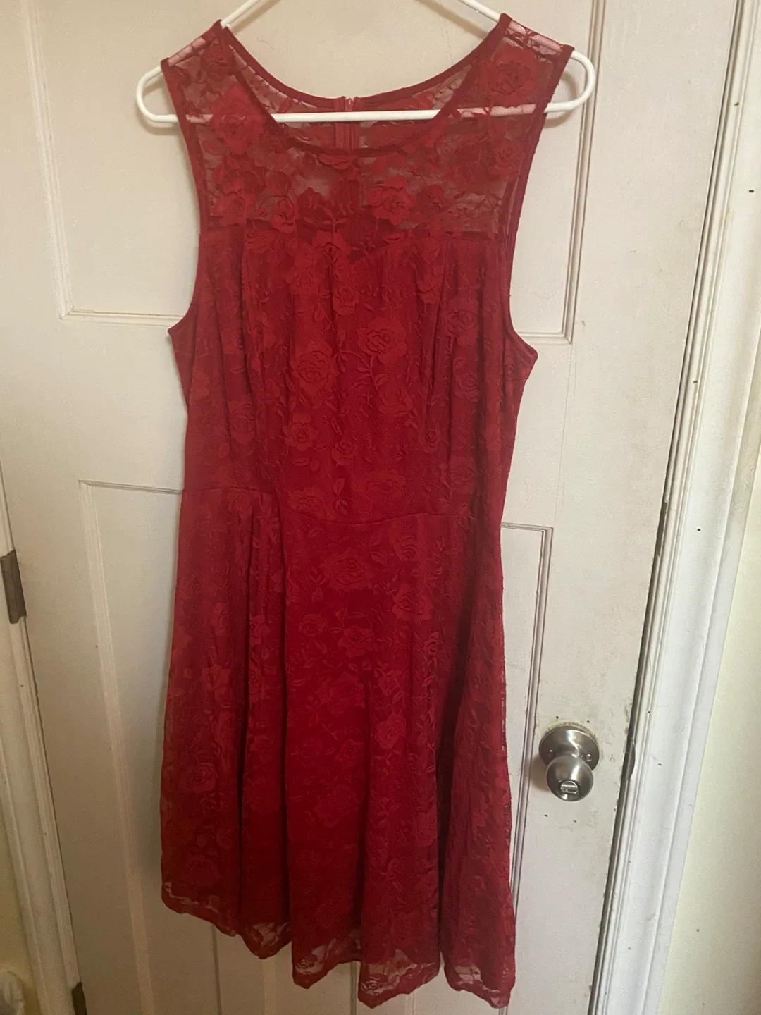 Dressystar Red Lace Dress - XL thumbnail