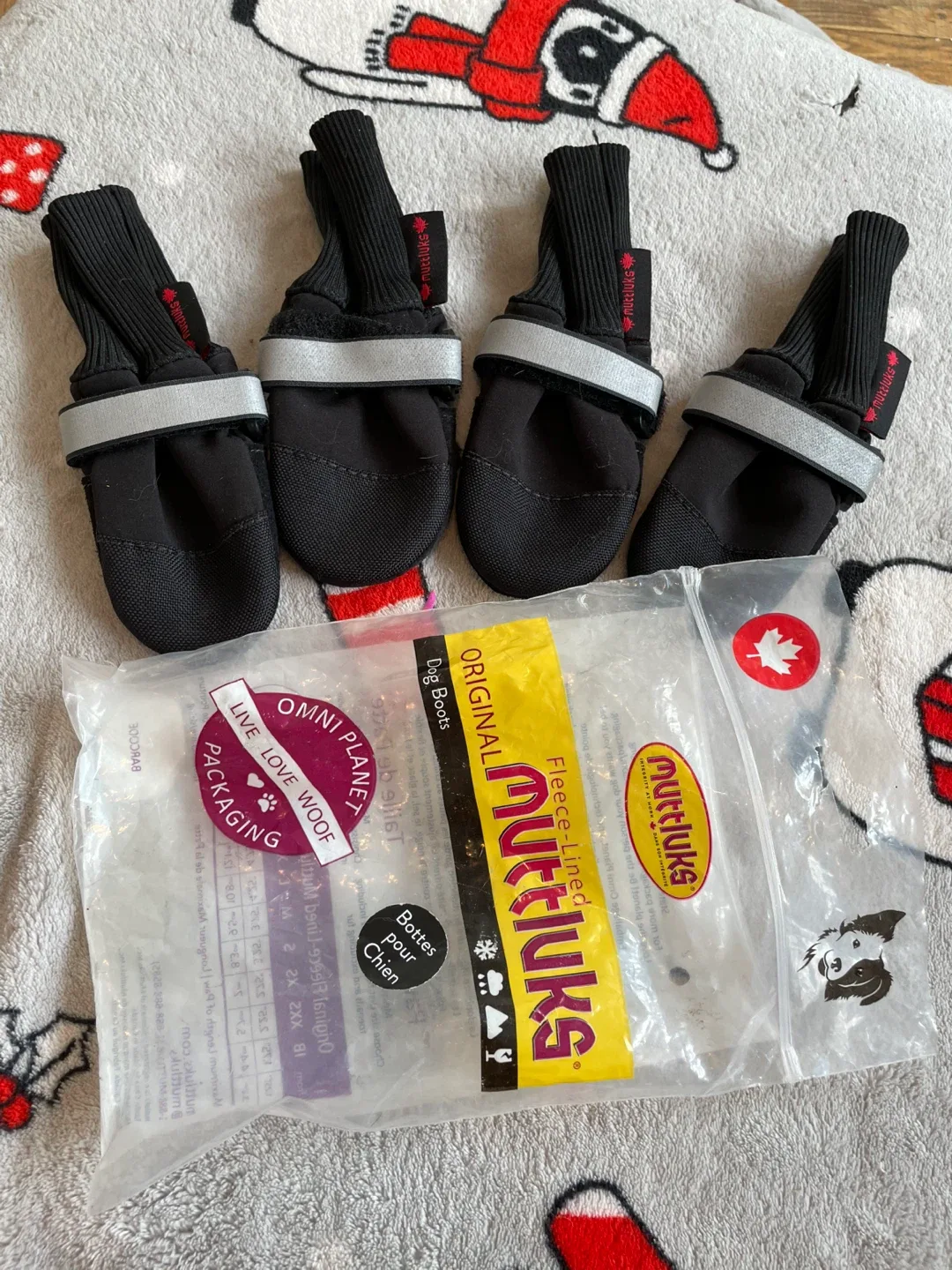 2.25” Brand New Muttluck Dog Boots thumbnail