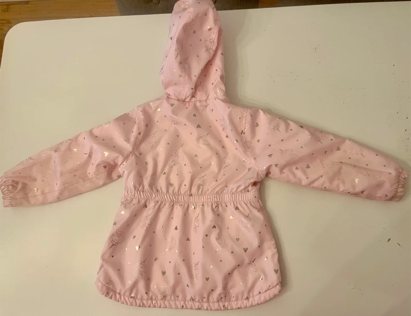 Carter's Pink Unicorn Raincoat & Pants Set image indicator(3)