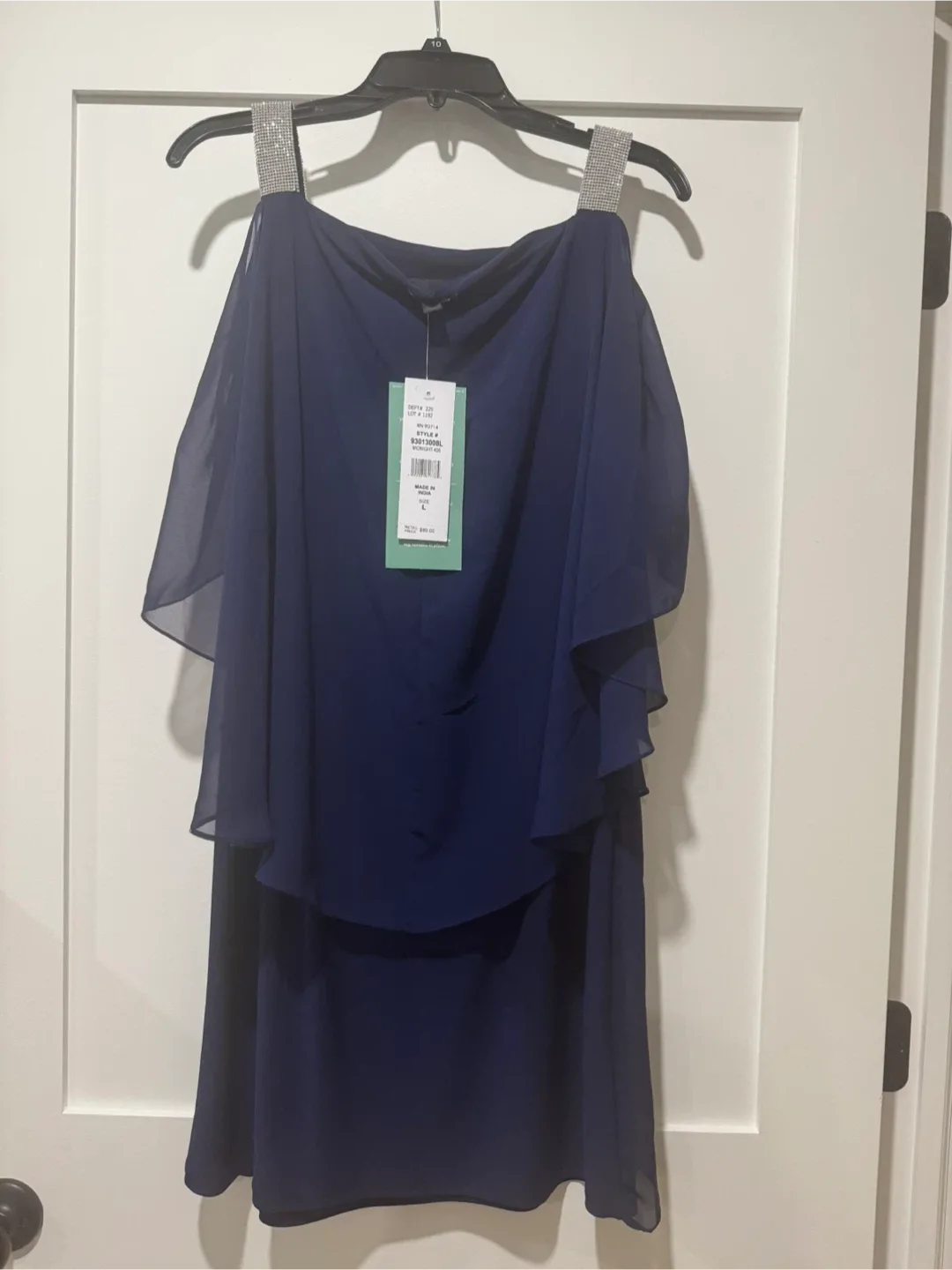 Navy Blue Dress - Size Large Brand New tag still on dress image indicator(3)