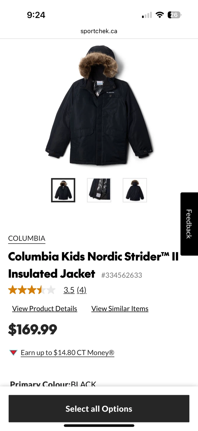 Columbia Kids Size Medium Nordic Strider II Insulated Jacket - photo 3