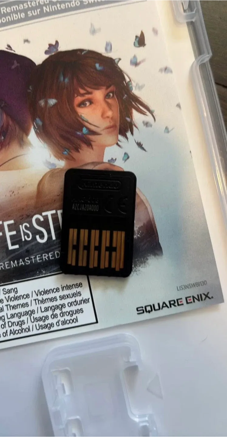 Life is strange true colors Nintendo switch game card image indicator(3)