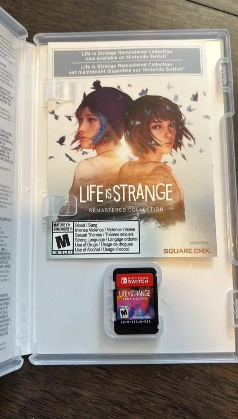 Life is strange true colors Nintendo switch game card image indicator(2)