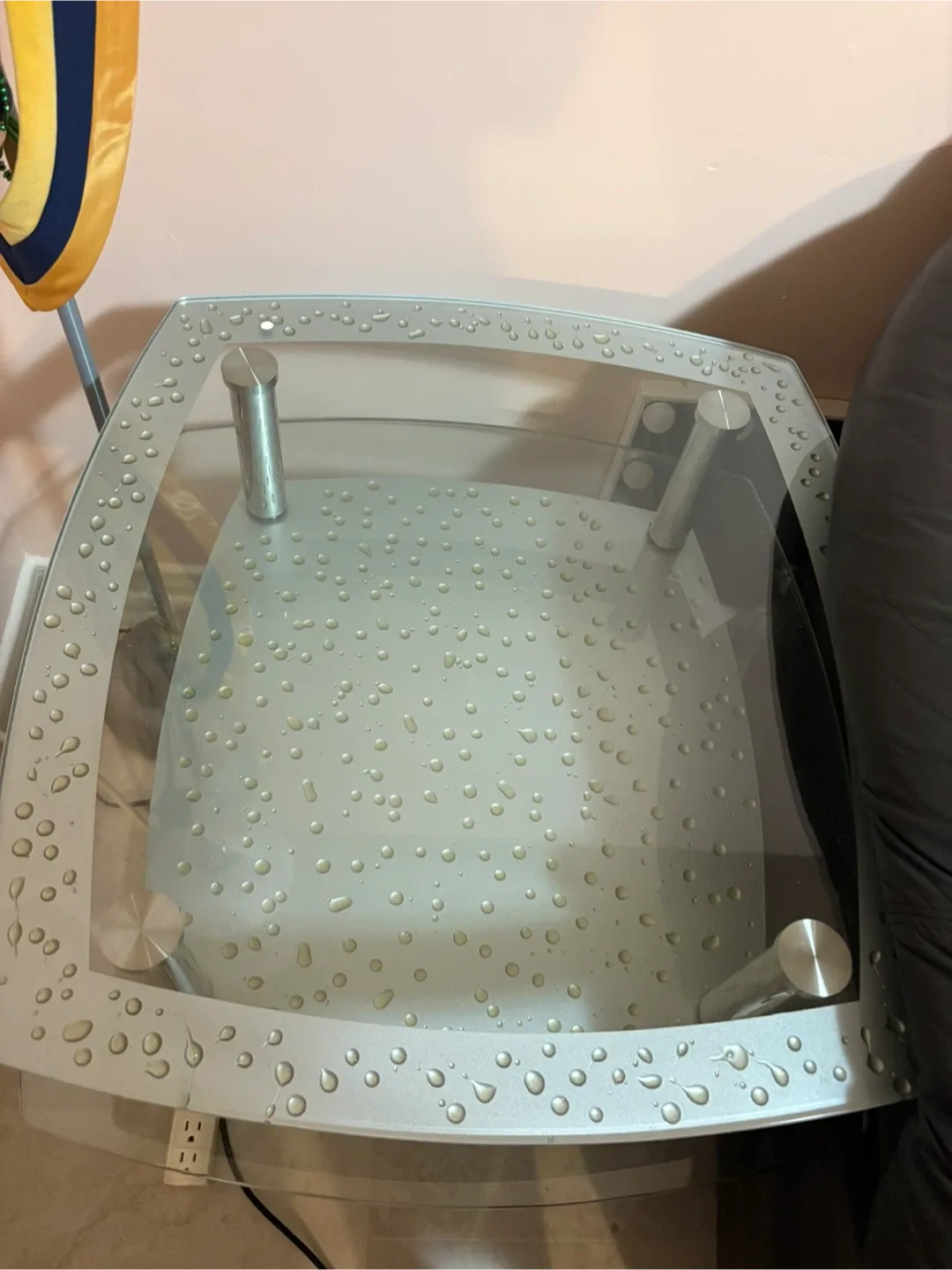 Glass Top End Table image indicator(3)