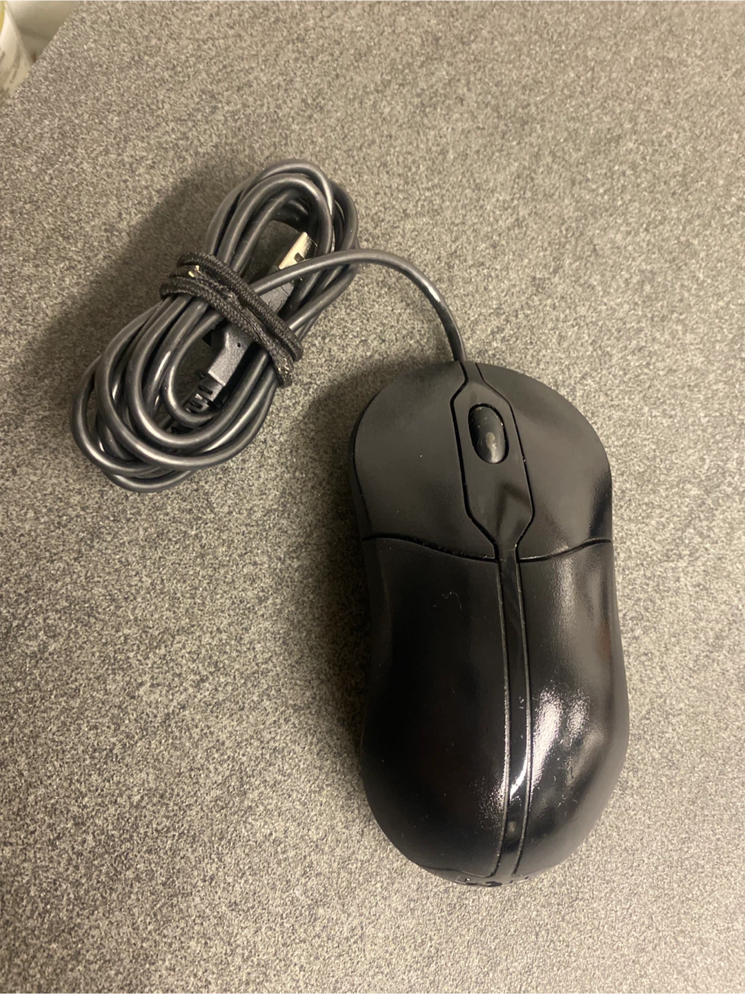 Dell Black Wired Mouse