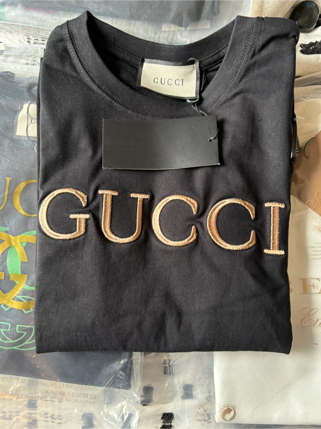 Gucci Black Cotton T-Shirt - photo 2