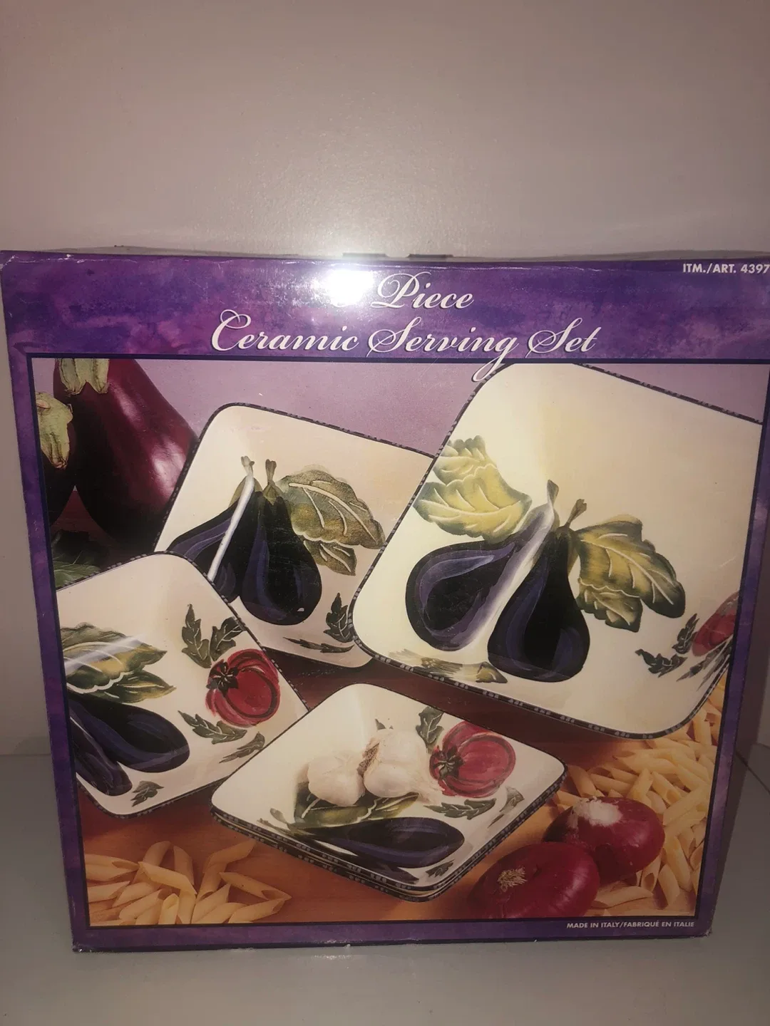 Ceramic Serving Set - Made in Italy