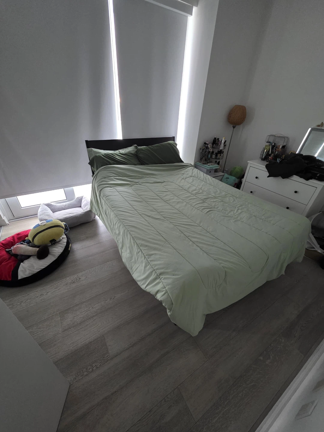 Dark Brown Bed Frame/double - photo 4