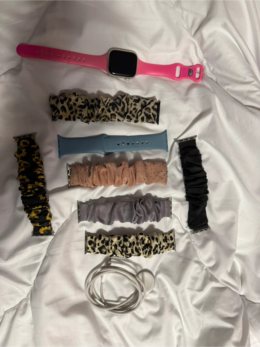 Apple Watch with Bands & Charger