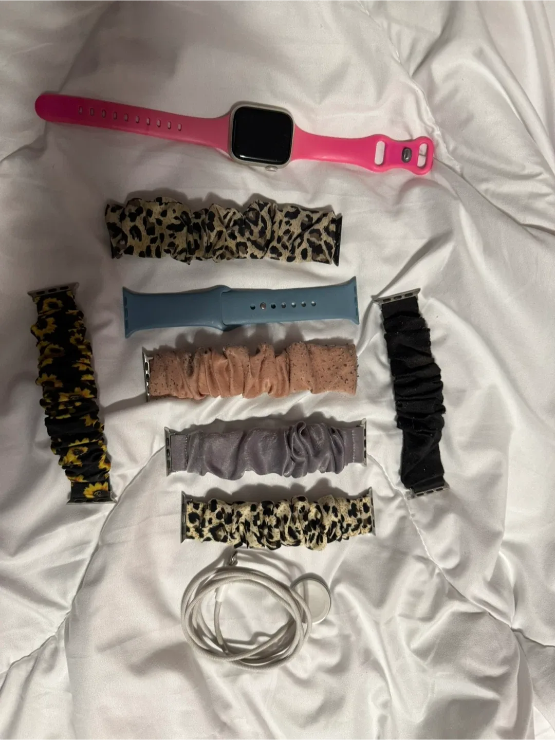 Apple Watch with Bands & Charger