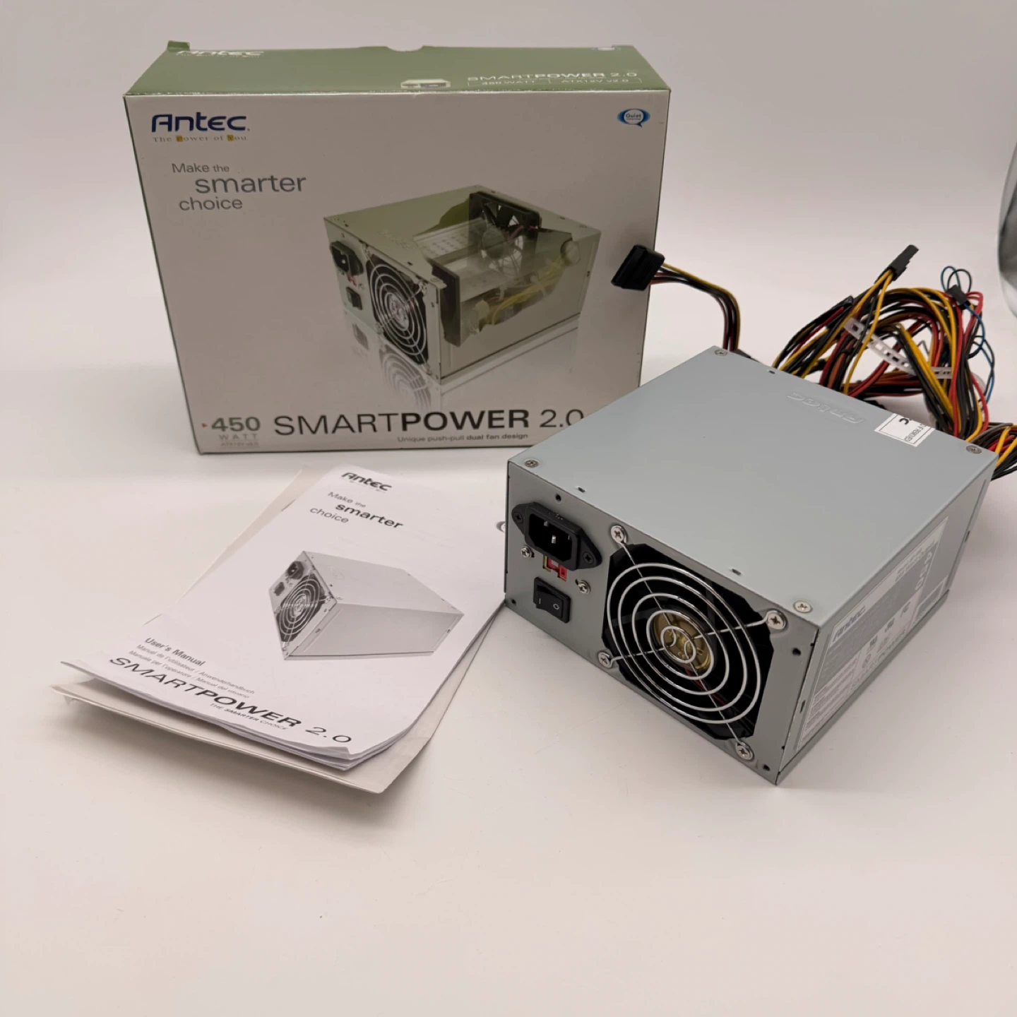 Antec SmartPower 2.0 450W ATX Power Supply – Brand New