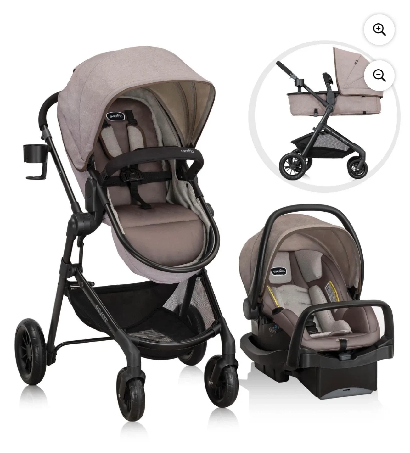 Evenflo Pivot Modular Travel System