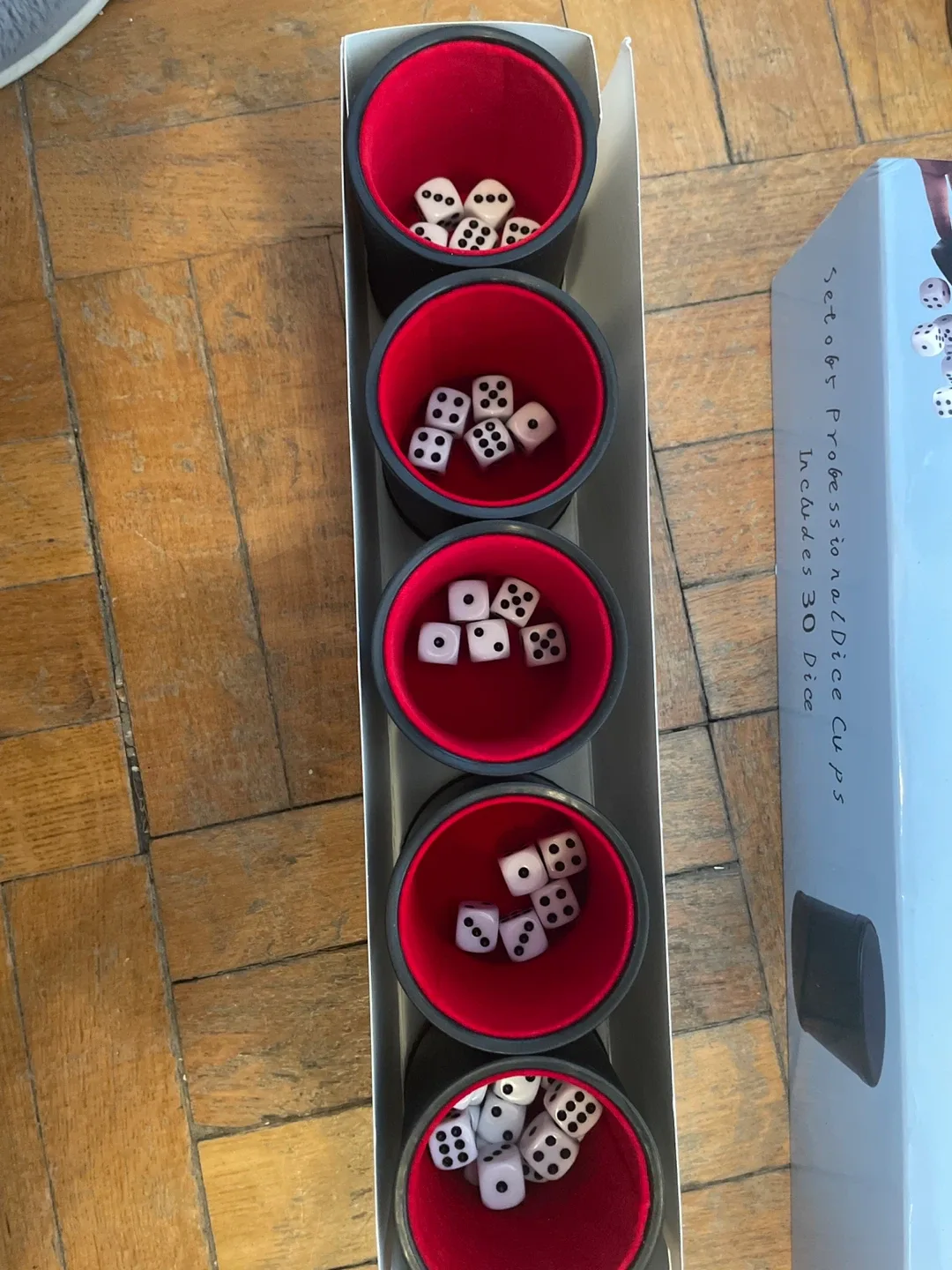 Set of Professional Dice Cups (30 Dice) image indicator(3)