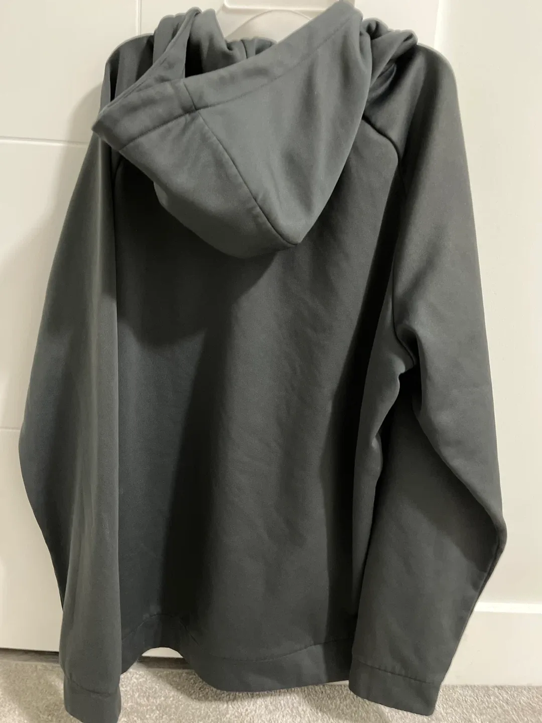 Nike Therma-FIT Full-Zip Hoodie, Grey Size L image indicator(2)