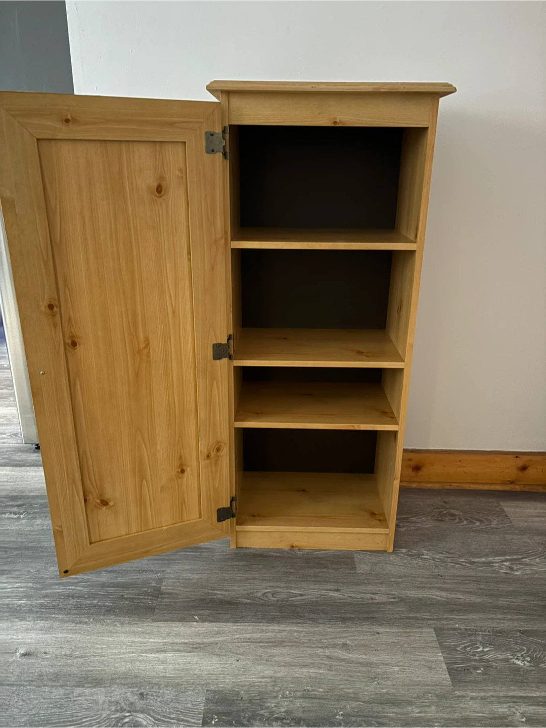 Tall Wood Cabinet – Perfect for DIY, Storage, or Home Reno! - photo 2
