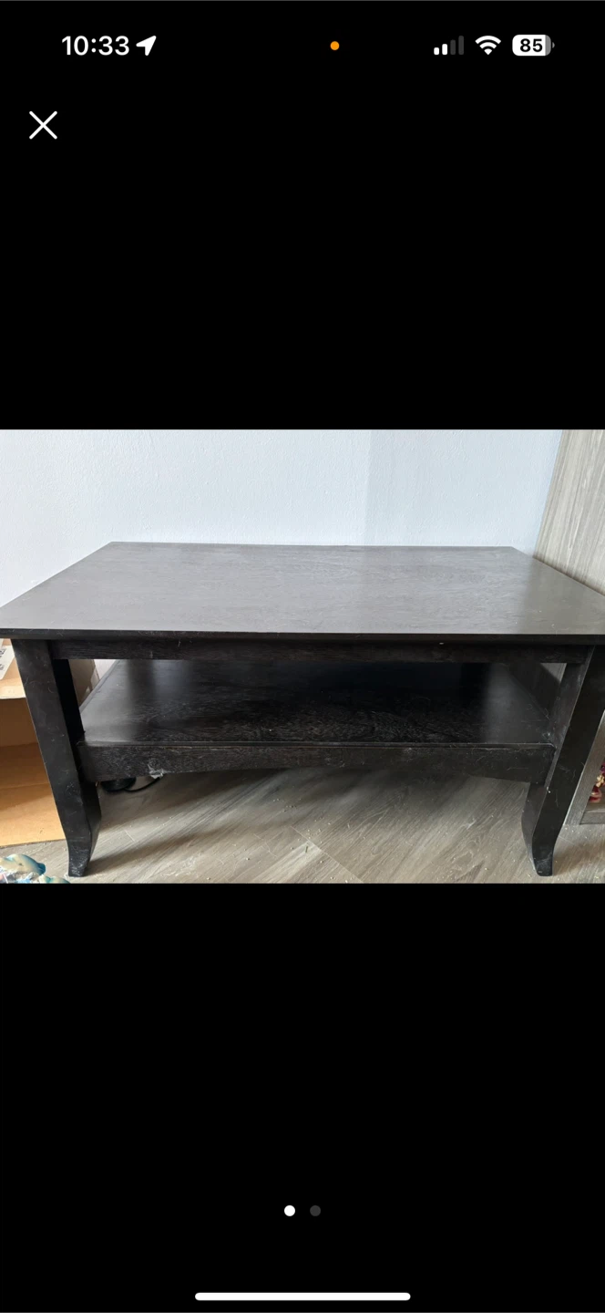 Dark Brown Coffee Table🥕