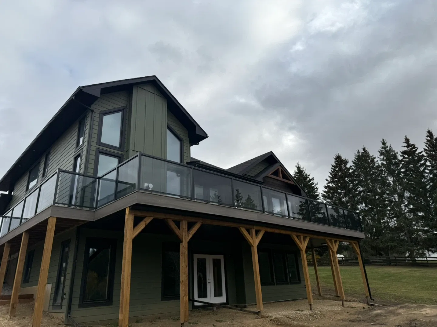 Shower door aluminum railing image indicator(8)