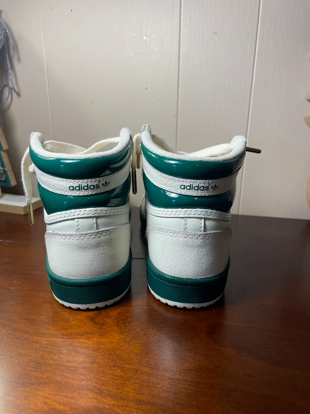 Adidas Top Ten RB Cream White/Green Sneakers - photo 4