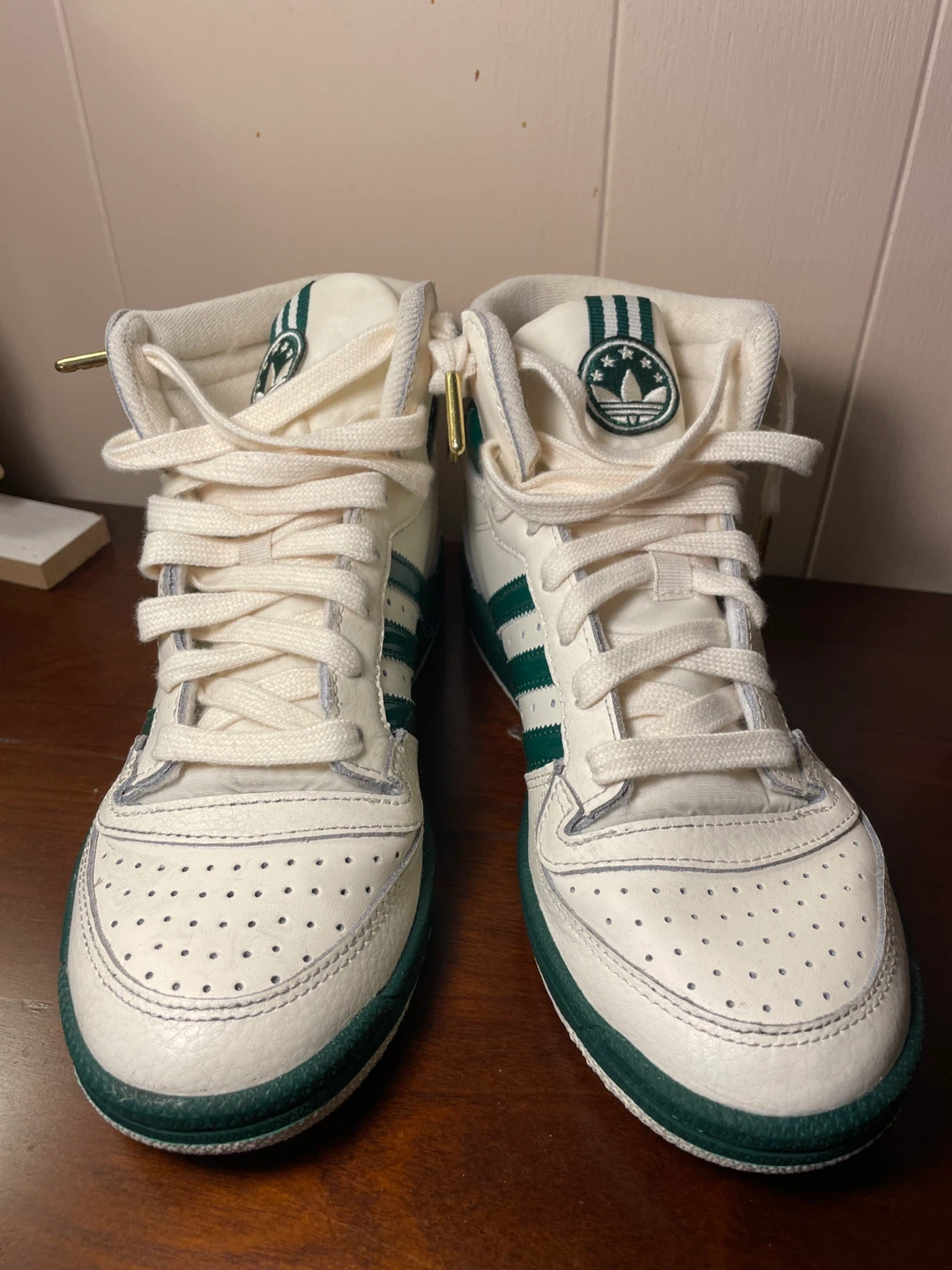 Adidas Top Ten RB Cream White/Green Sneakers