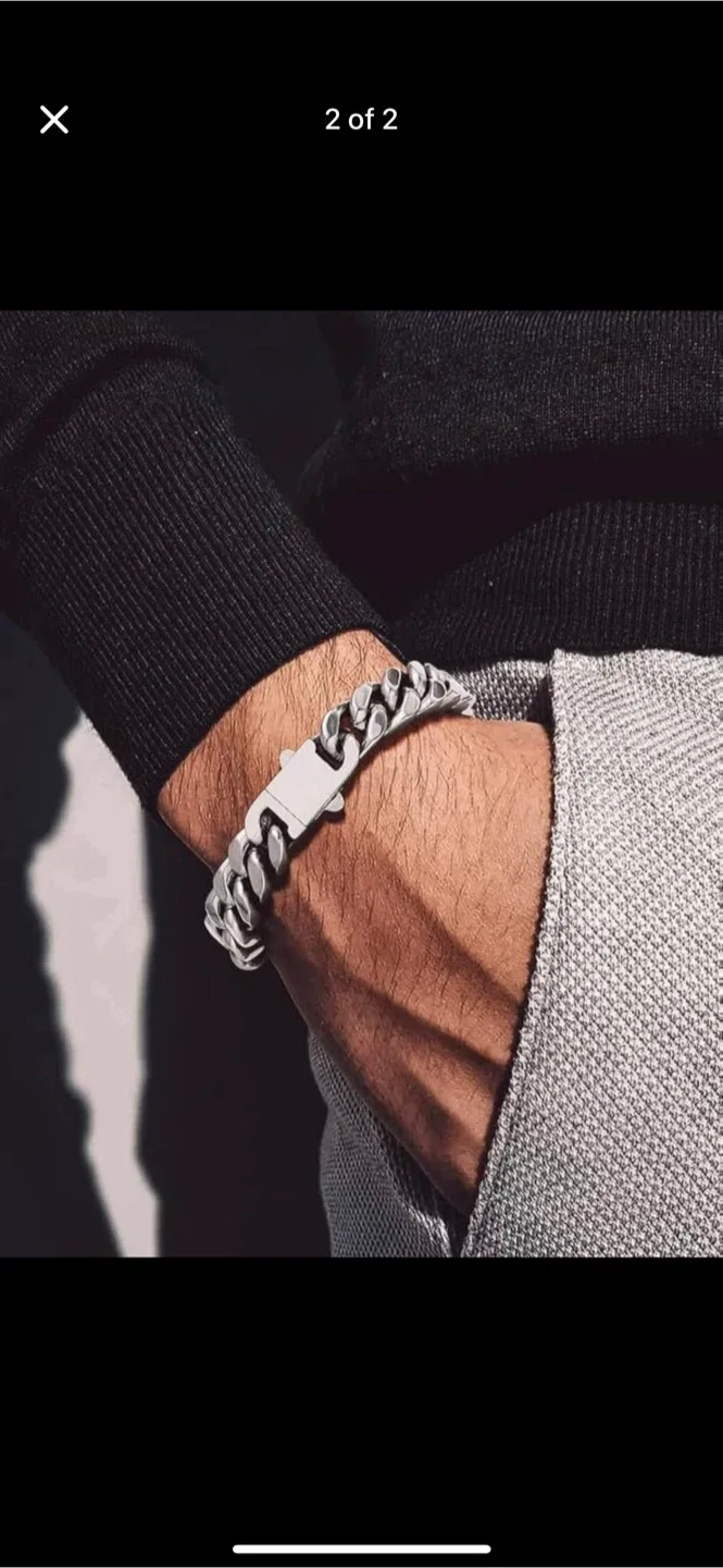 Cuban Link Chain Bracelet image indicator(4)