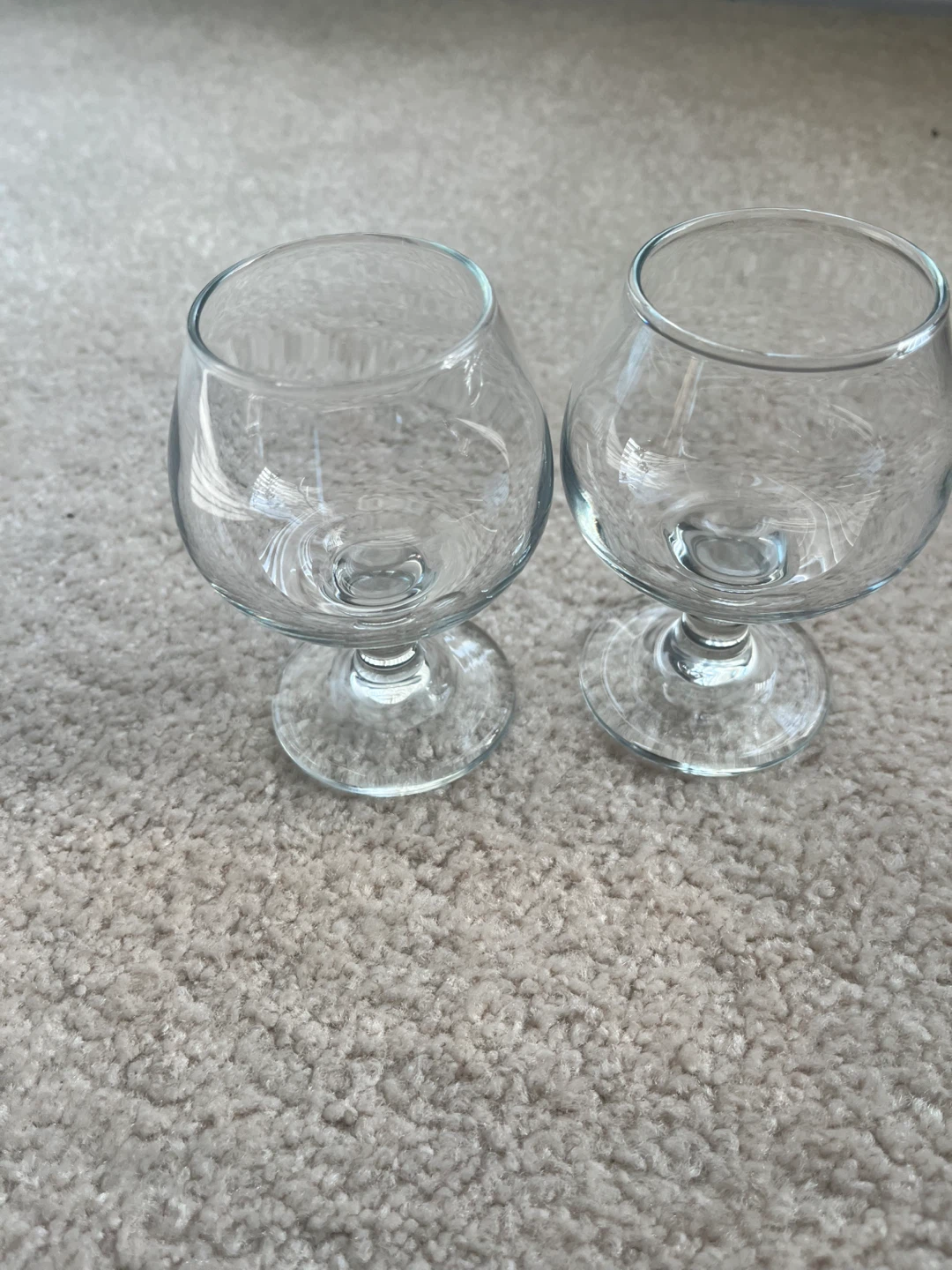 Set of 2 Brandy Glasses🥕