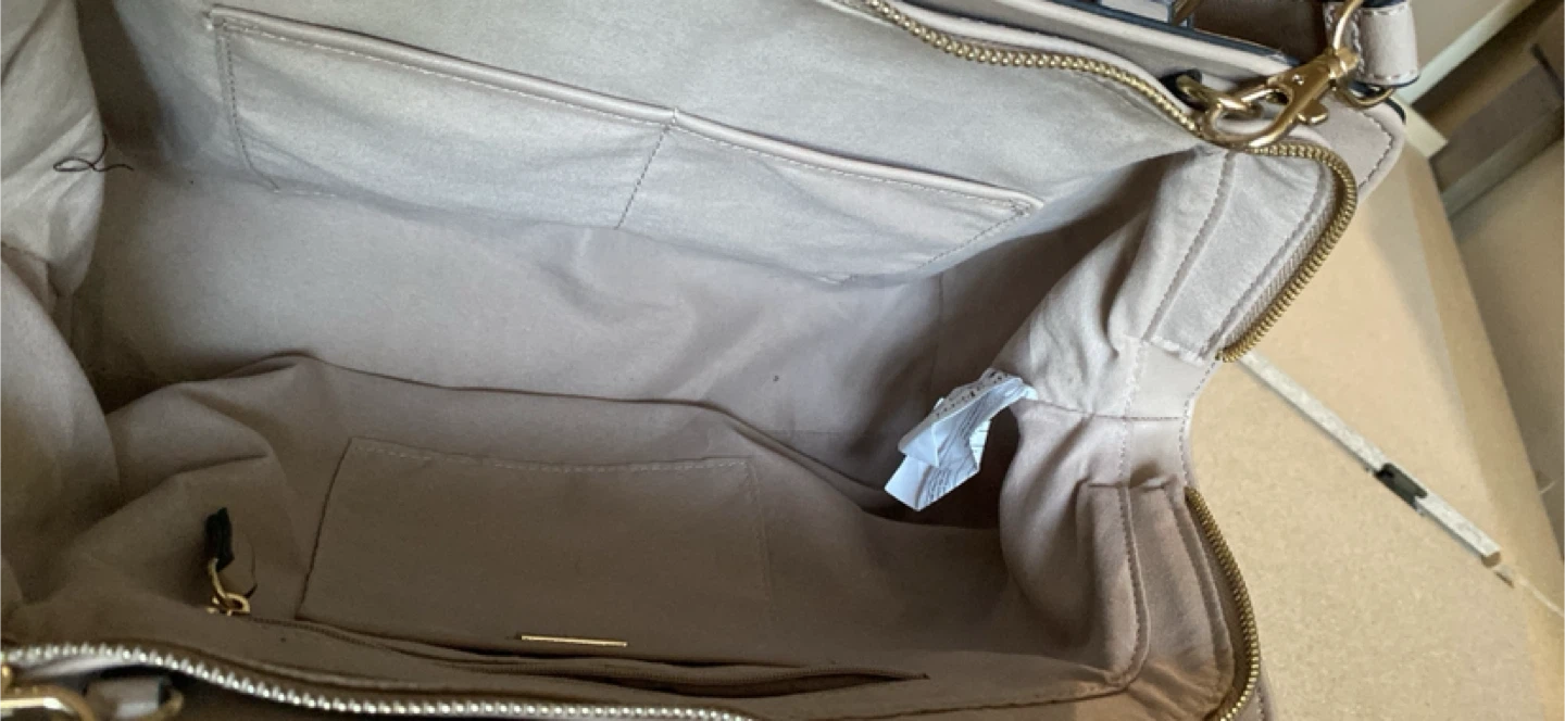 Beige handbag - photo 4