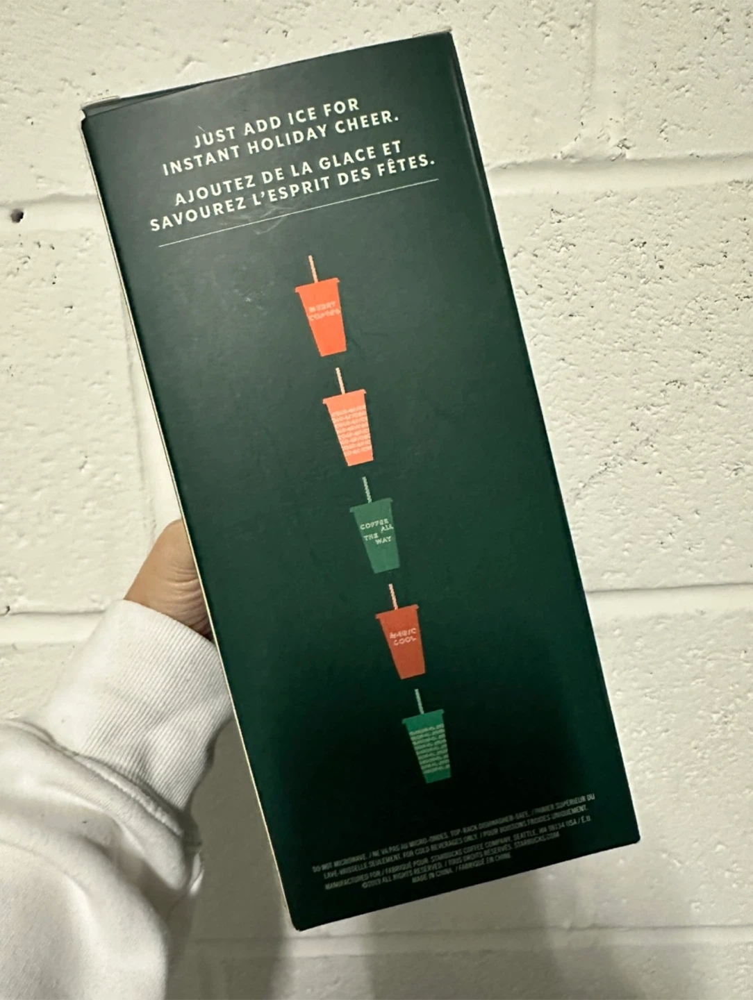 Brand new 2019 Holiday Starbucks Reusable Cold Cups - photo 2