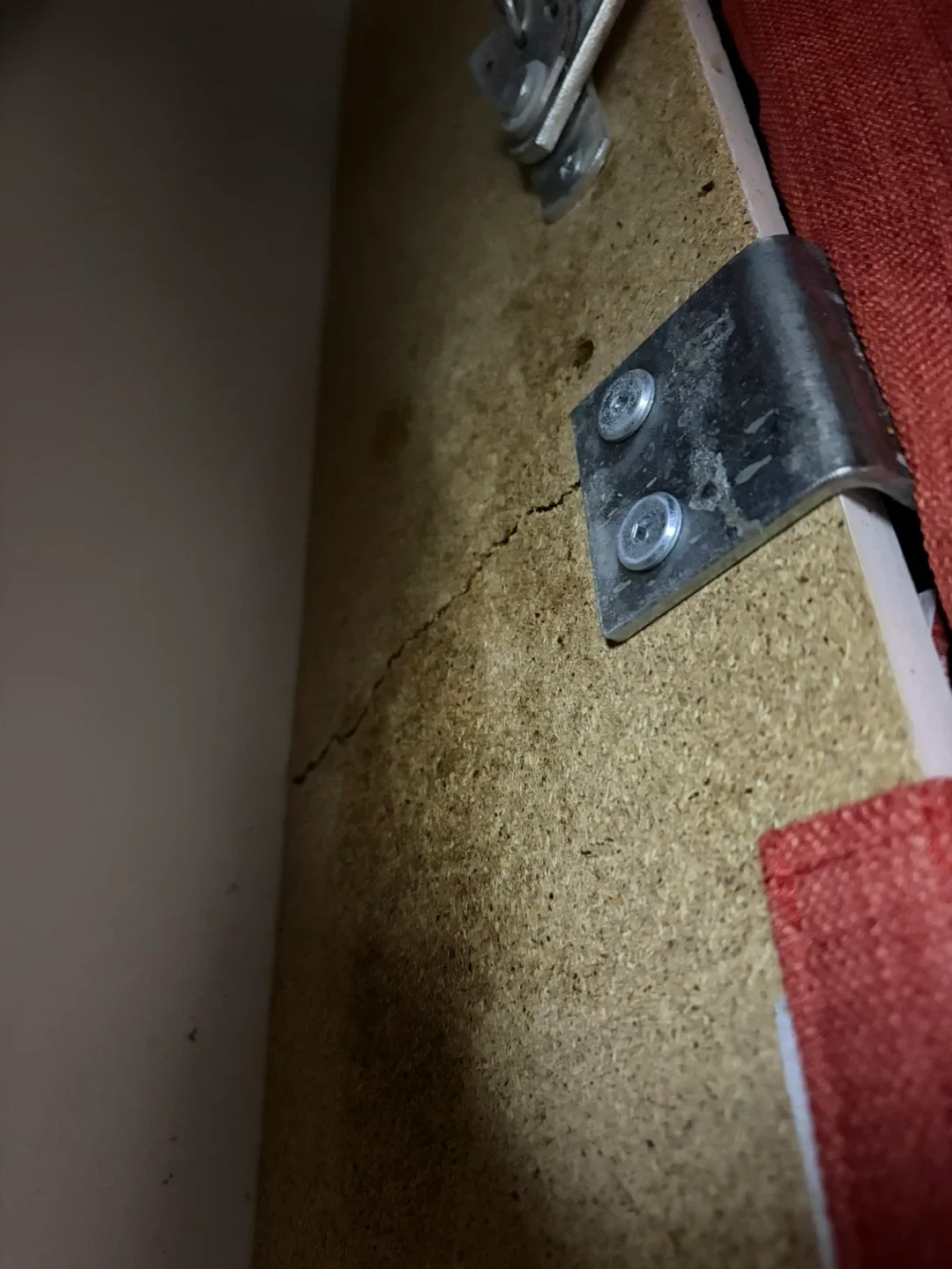 Orange Sleeper Sofa with Chaise image indicator(5)