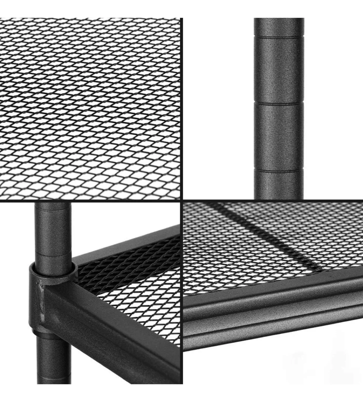 5 Tier Wire Shelving Unit Metal rack image indicator(6)