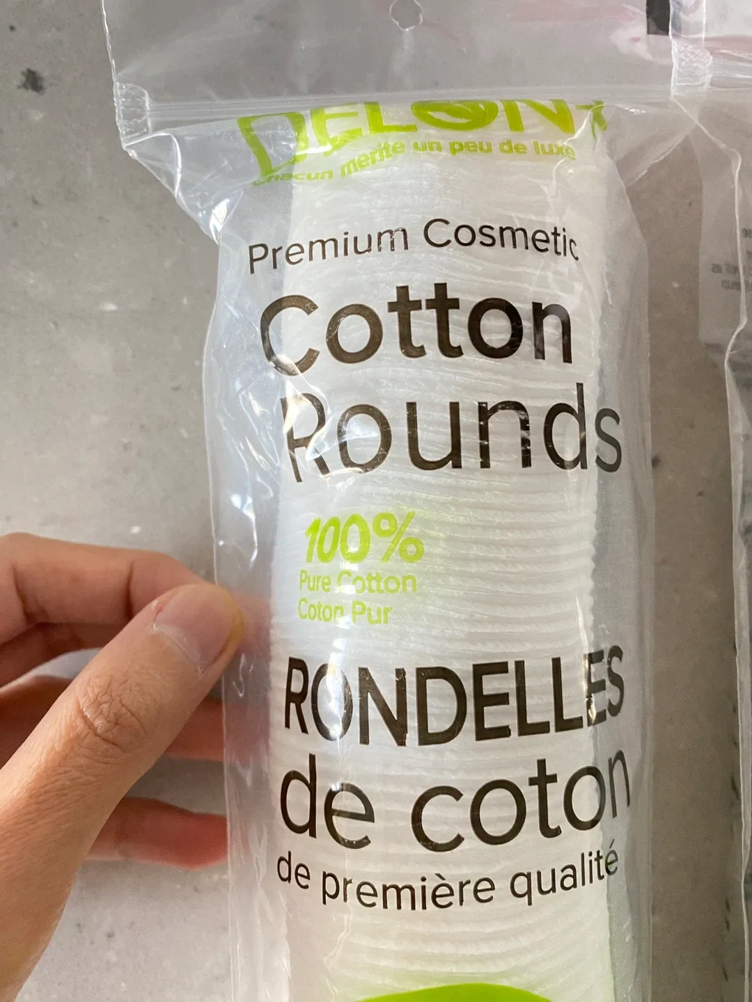 Pack of 2 - Premium 100% Pure Cotton Rounds image indicator(4)