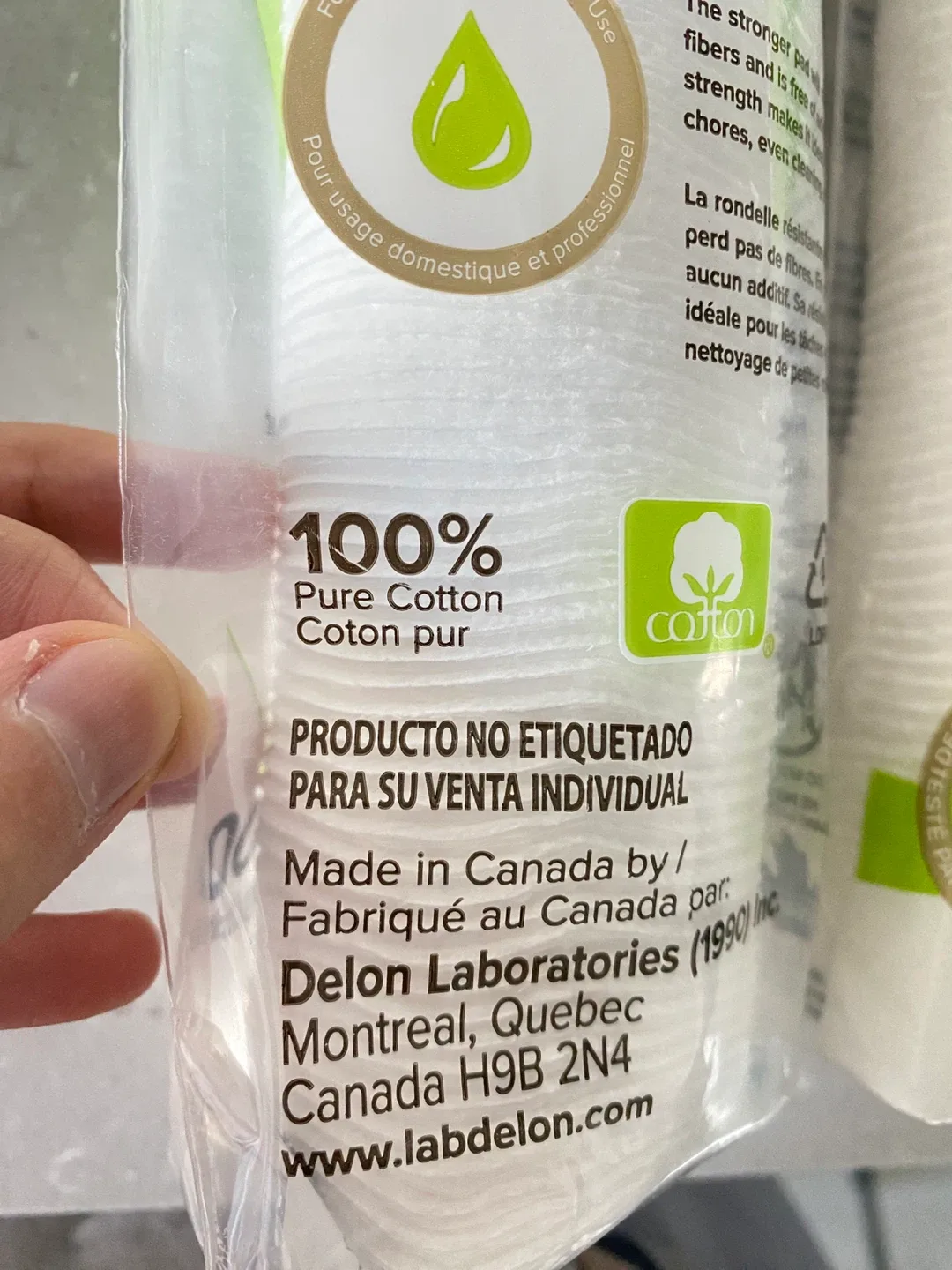 Pack of 2 - Premium 100% Pure Cotton Rounds image indicator(5)