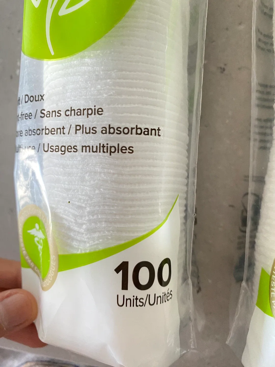 Pack of 2 - Premium 100% Pure Cotton Rounds image indicator(8)