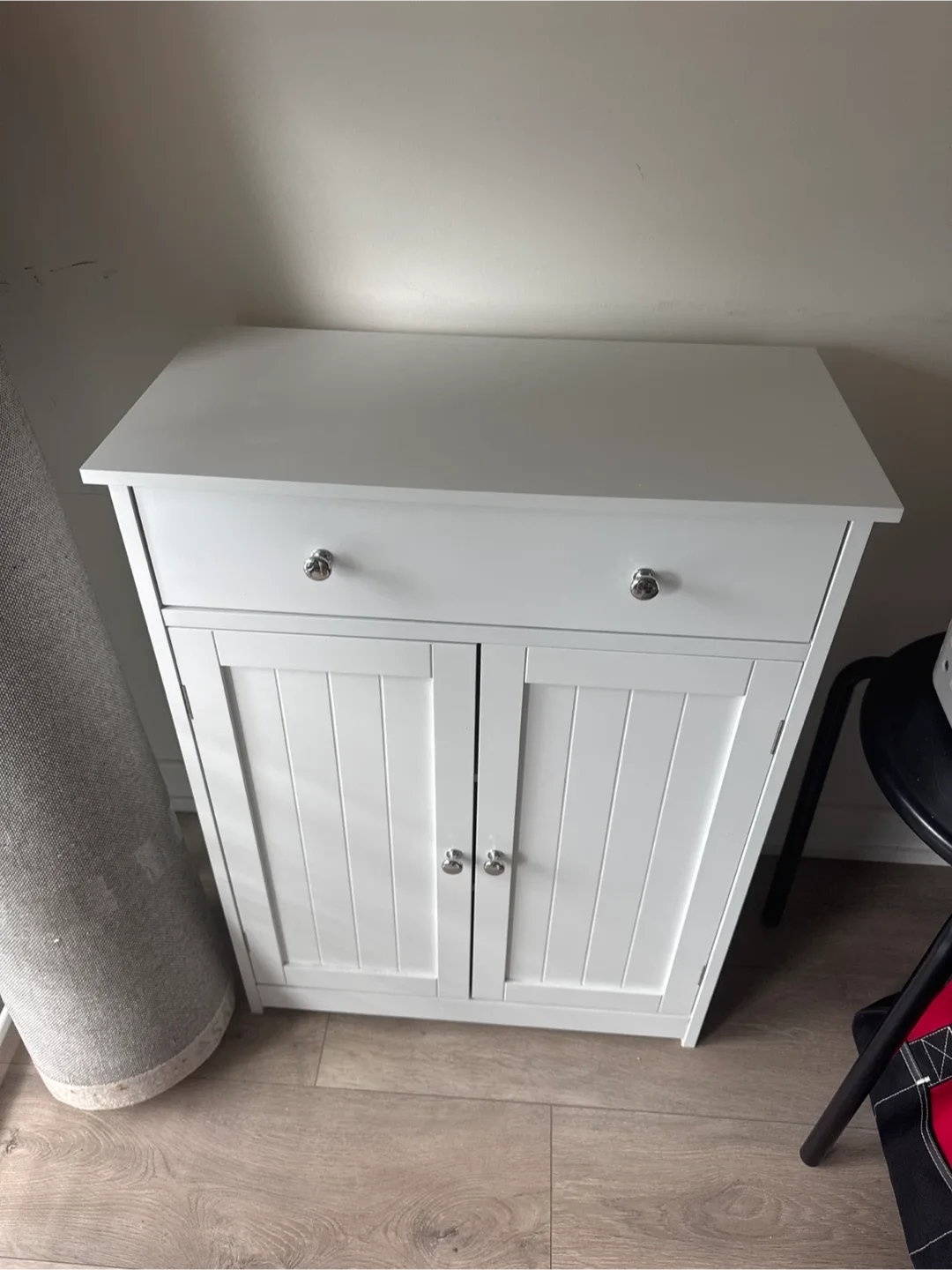 White Storage Cabinet thumbnail